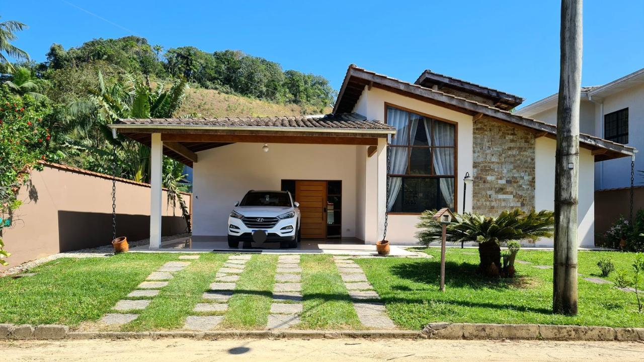 Linda Casa em Ubatuba Condomínio Fechado Exterior foto