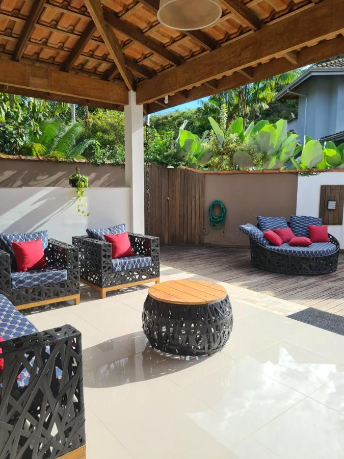 Linda Casa em Ubatuba Condomínio Fechado Exterior foto